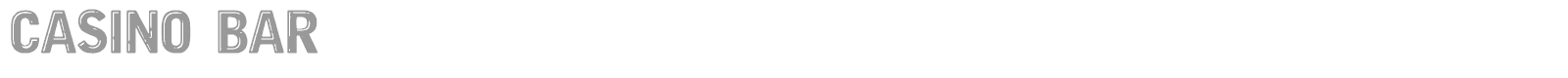Casino Bar font preview